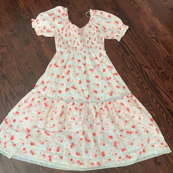 Loveshackfancy Target Dress - Cosette Dress‎ size M cottage romantic floral - Picture 4 of 15